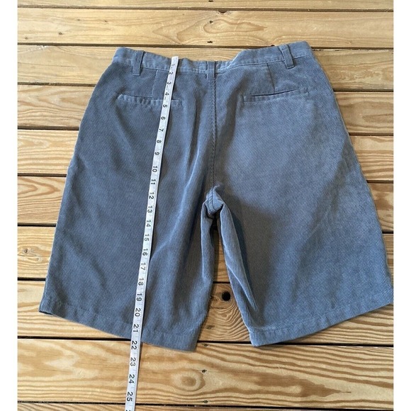 Sun Diego Corduroy Shorts Size 32 Men’s Grey - Picture 5 of 8